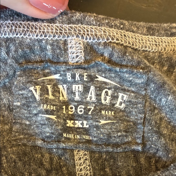 Men's Gray Long Sleeve Shirt - Picture 2 of 5